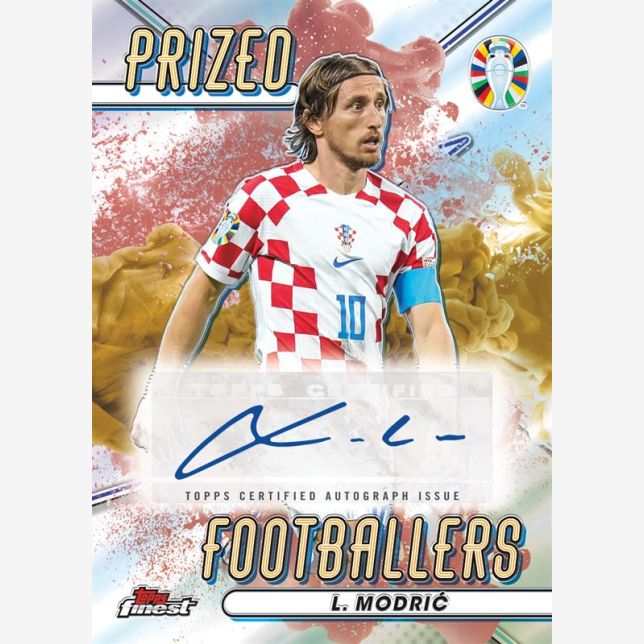 2023 Topps Finest Road to UEFA Euro 2024 Soccer Hobby Box - Image 5