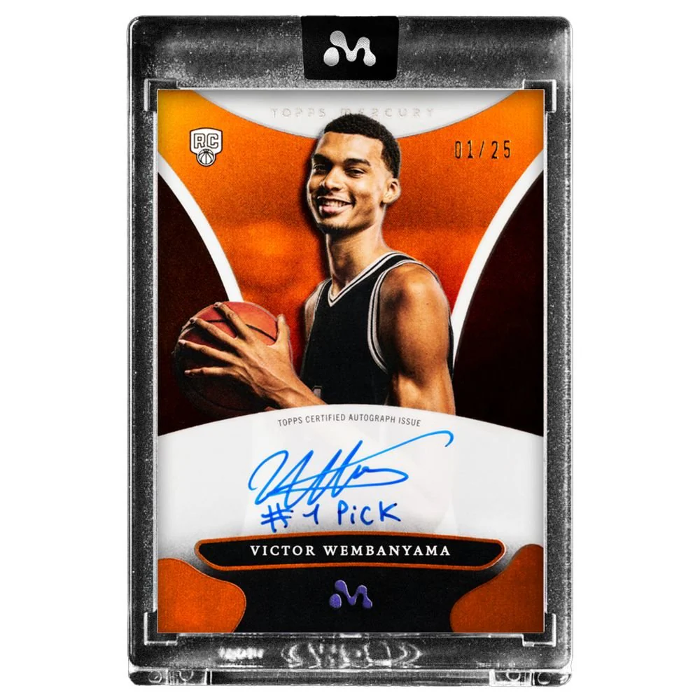 2023/24 Topps Mercury Victor Wembanyama Basketball Hobby Box - Image 3
