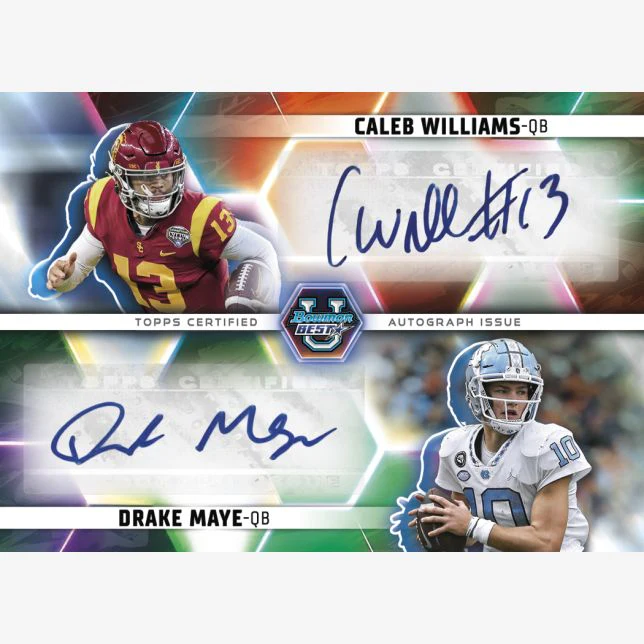 2023 Bowman Best University Football Breakers Delight Hobby Box - Image 10