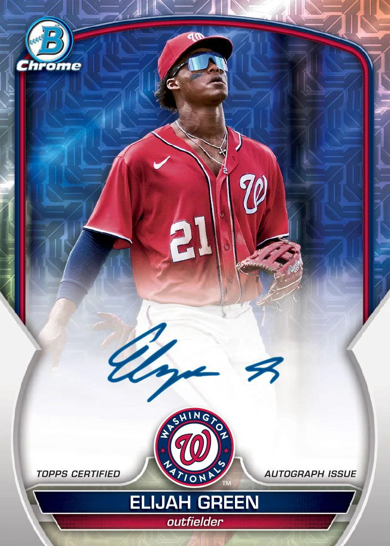 2023 Bowman Chrome Baseball Mega Box - Image 4