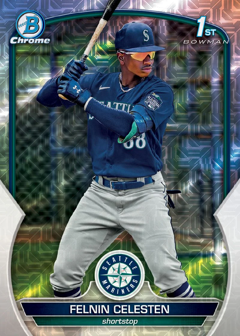 2023 Bowman Chrome Baseball Mega Box - Image 5