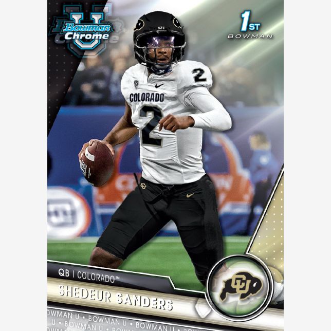 2023 Bowman Chrome University Football Hobby Box - Image 10