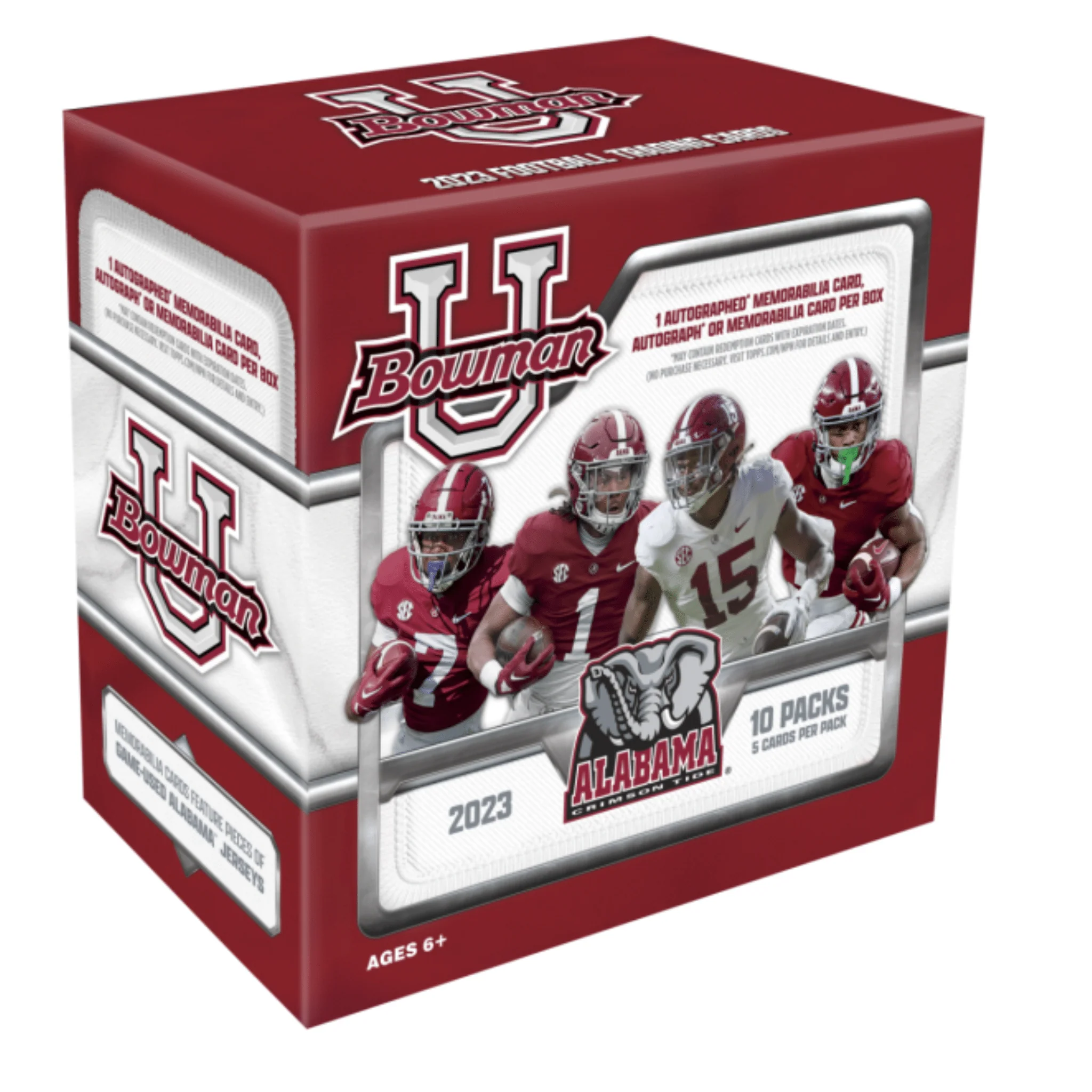 2023 Bowman University Alabama Football Hobby Box - Image 2