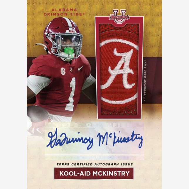 2023 Bowman University Alabama Football Hobby Box - Image 4