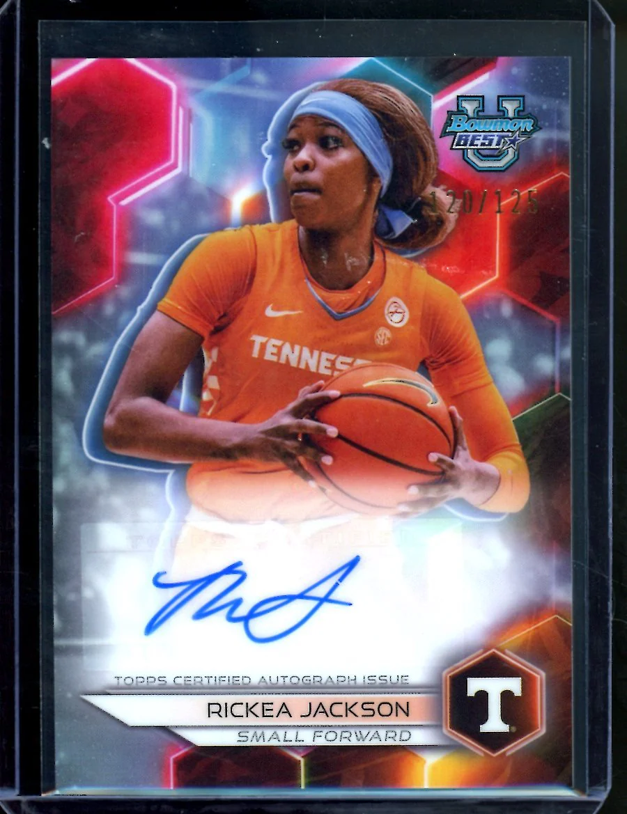 2023 Bowman University Best Rickea Jackson Auto Tennessee