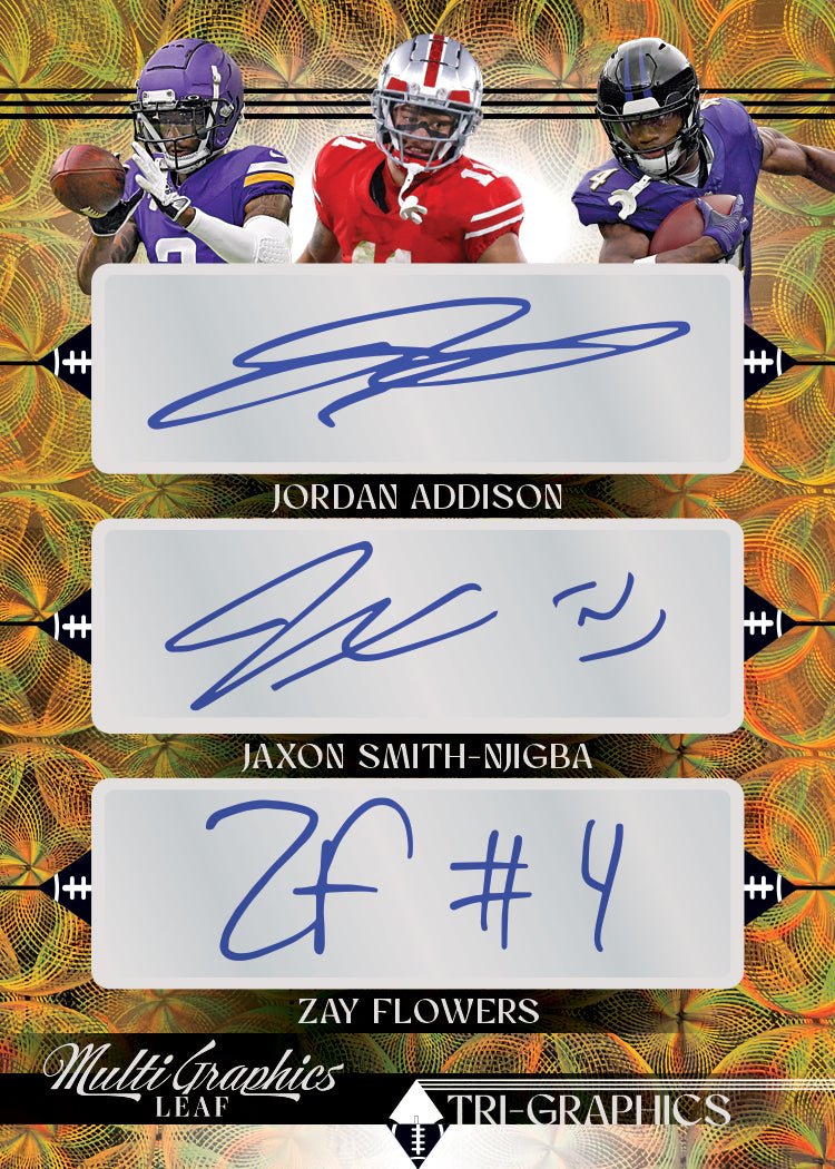 2023 Leaf Eclectic Football Hobby Box - Image 3