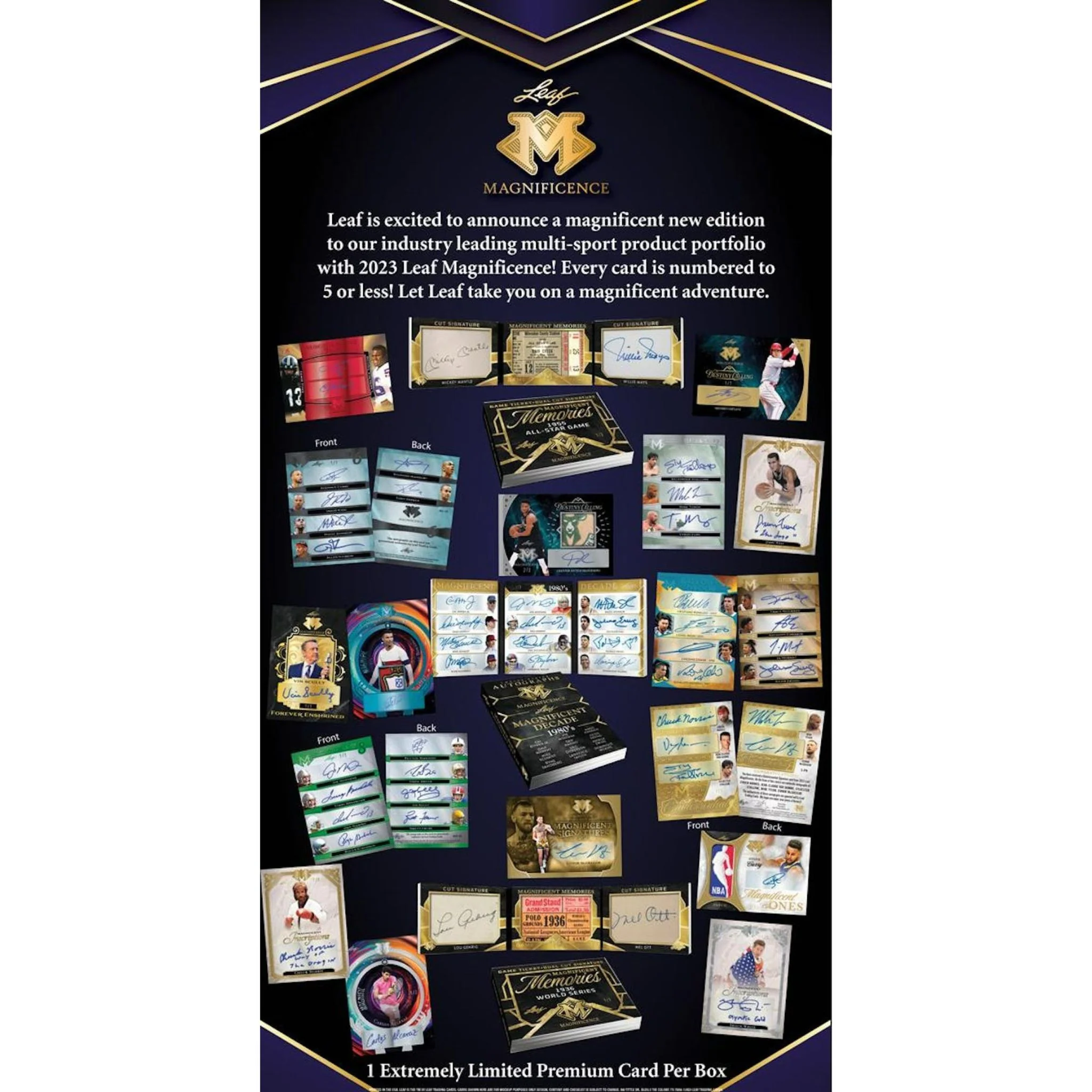 2023 Leaf Magnificence Hobby Box - Image 27