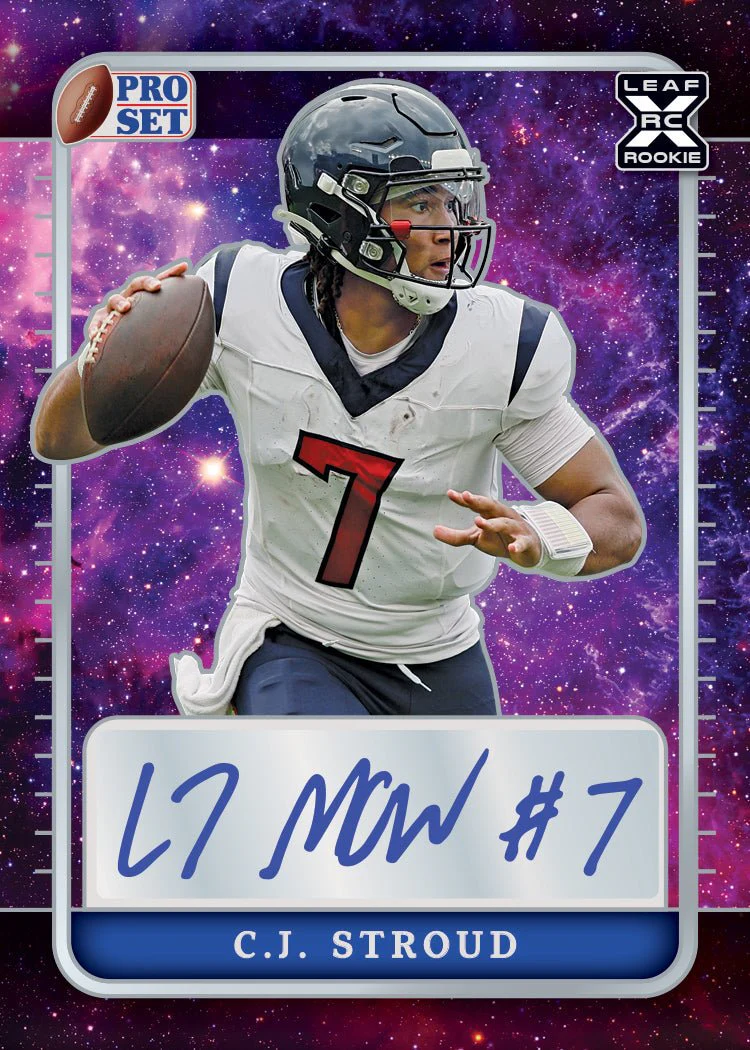 2023 Leaf Pro Set Metal Football Hobby Box - Image 6