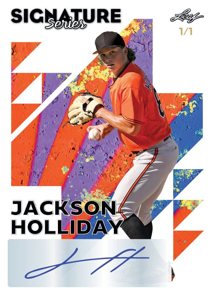 2023 Leaf Signature Series Baseball Hobby Box - Image 7