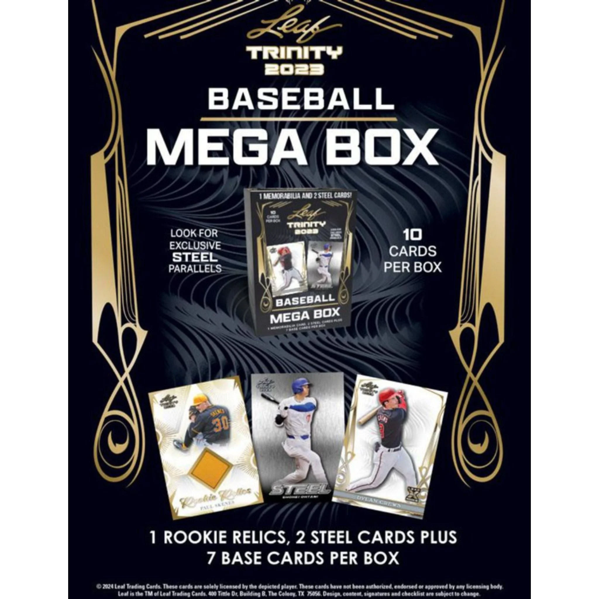 2023 Leaf Trinity Baseball Mega Box - Image 2