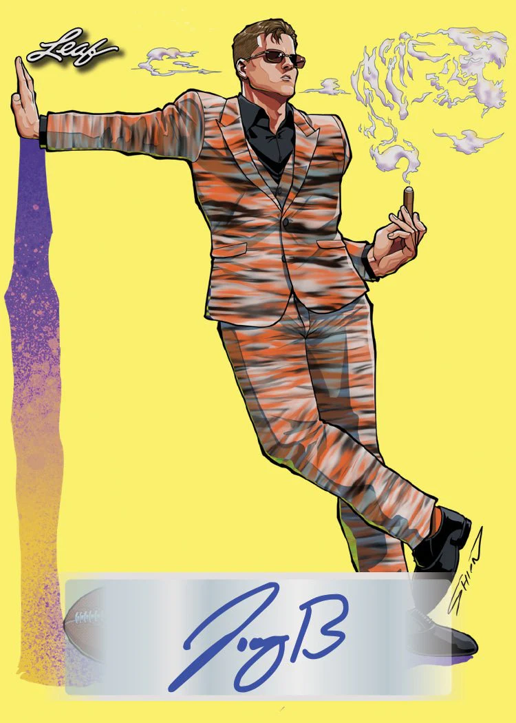 2023 Leaf Vivid Football Hobby Box - Image 11