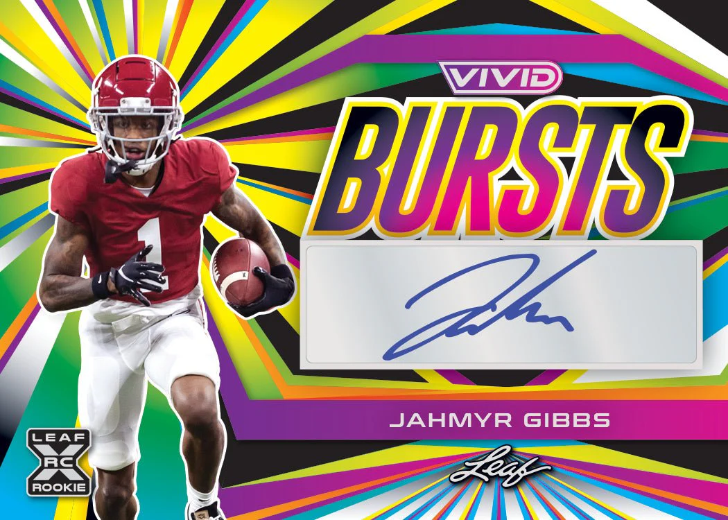 2023 Leaf Vivid Football Hobby Box - Image 9