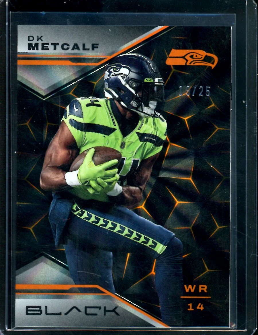 2023 Panini Black DK Metcalf /25 Seahawks