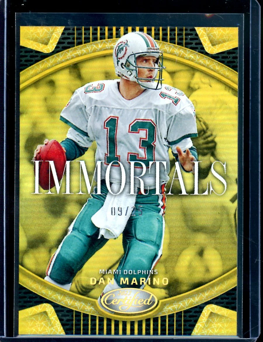 2023 Panini Certified Dan Marino Immortals /25 Dolphins