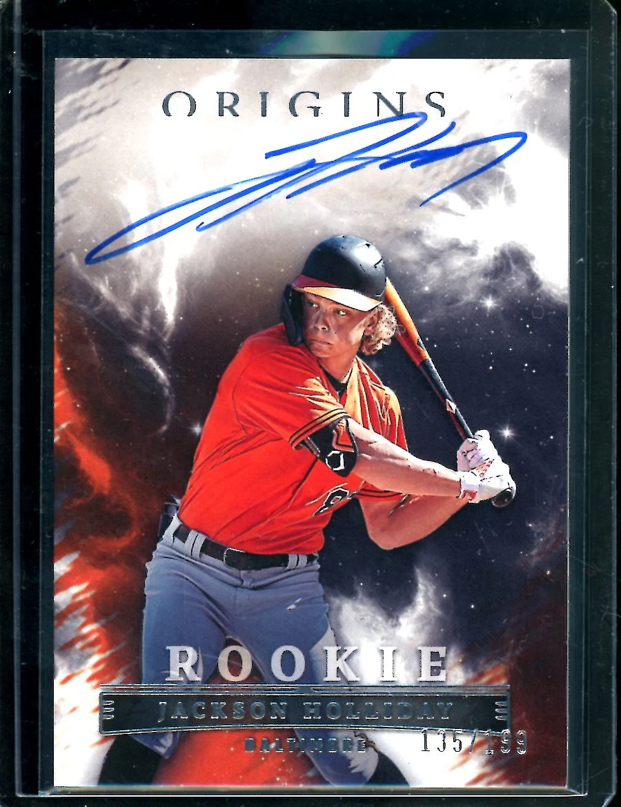 2023 Panini Chronicles Jackson Holliday Rookie Auto /299 Orioles