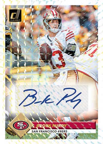 2023 Panini Clearly Donruss Football Hobby Box - Image 2