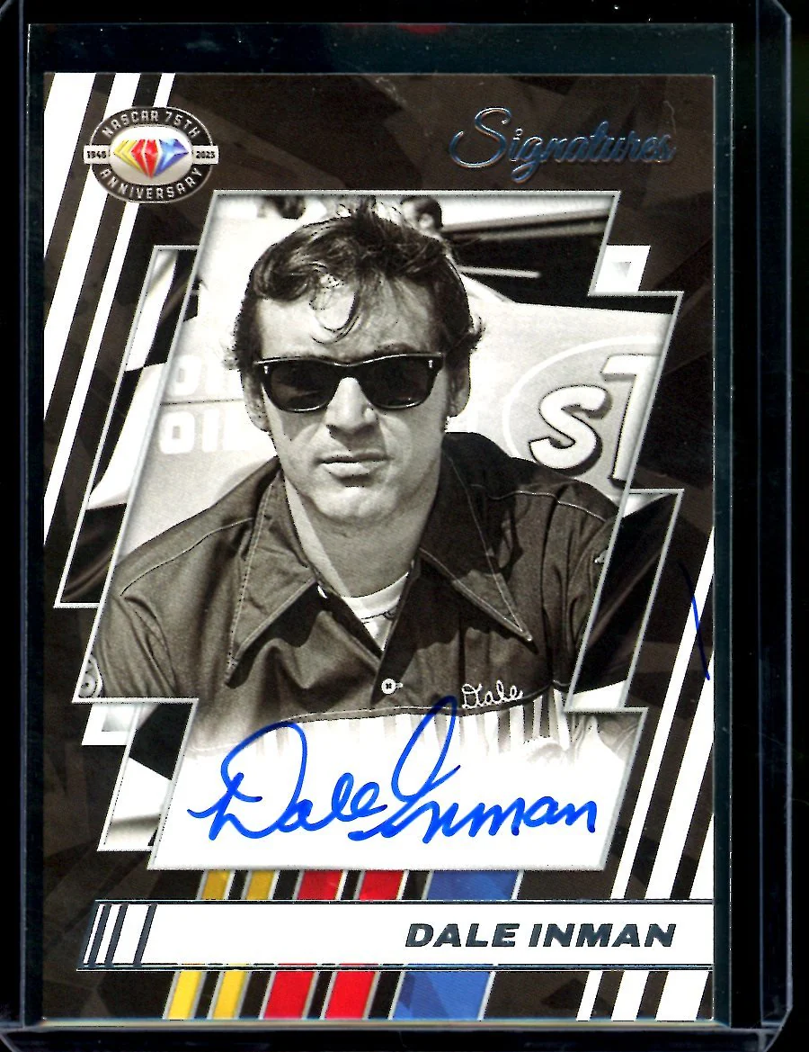 2023 Panini Donruss Dale Inman 75th Anniversary Signatures Auto NASCAR