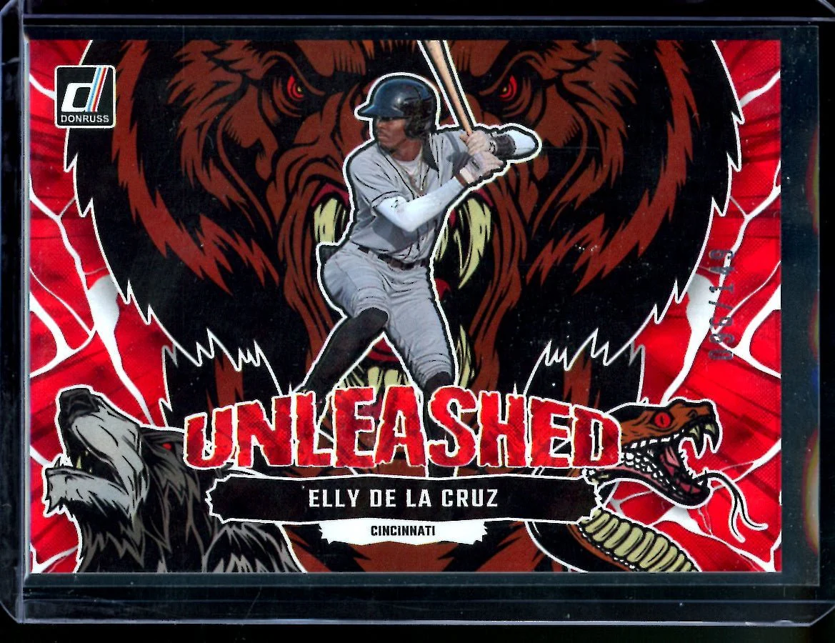 2023 Panini Donruss Elly De La Cruz Unleashed /149 Reds