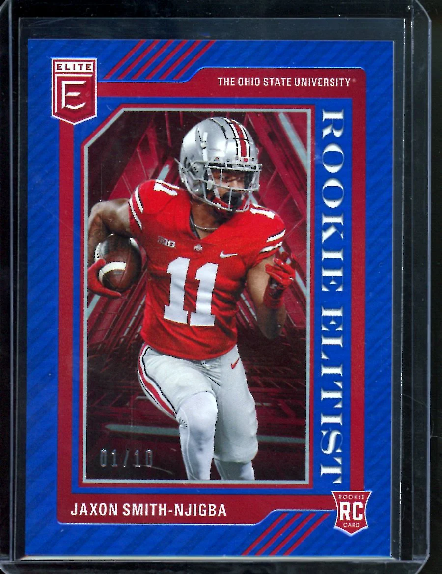 2023 Panini Elite Jaxon Smith-Njigba Rookie Elitist /10 Seahawks