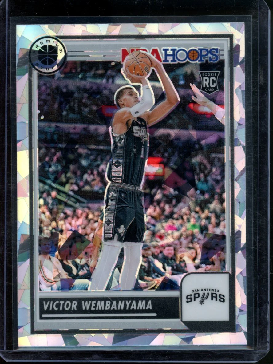 2023 Panini Hoops Victor Wembanyama Rookie Ice Spurs