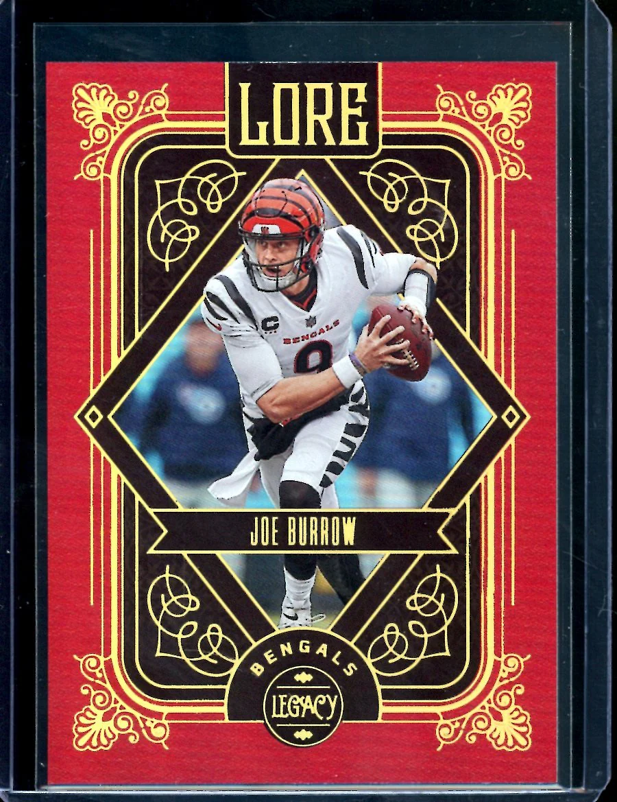 2023 Panini Legacy Joe Burrow Lore SSP Bengals