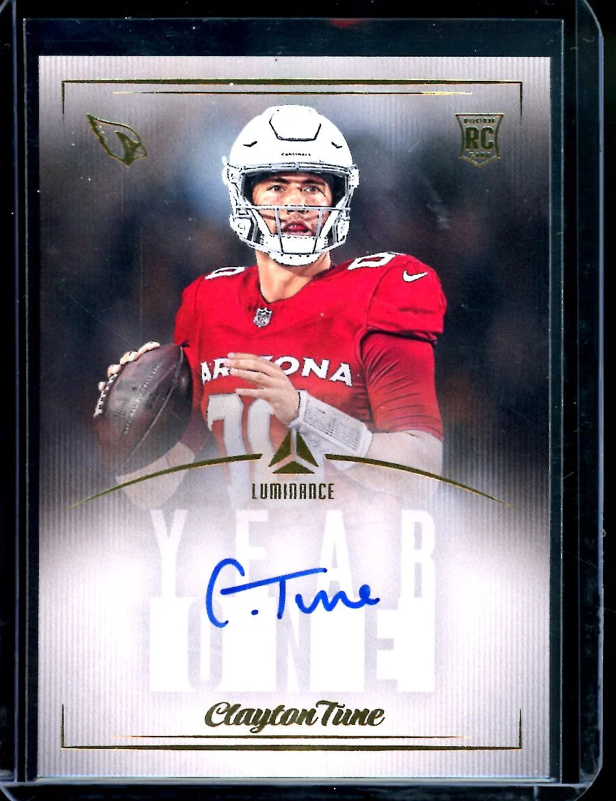 2023 Panini Luminance Clayton Tune Rookie Auto Cardinals