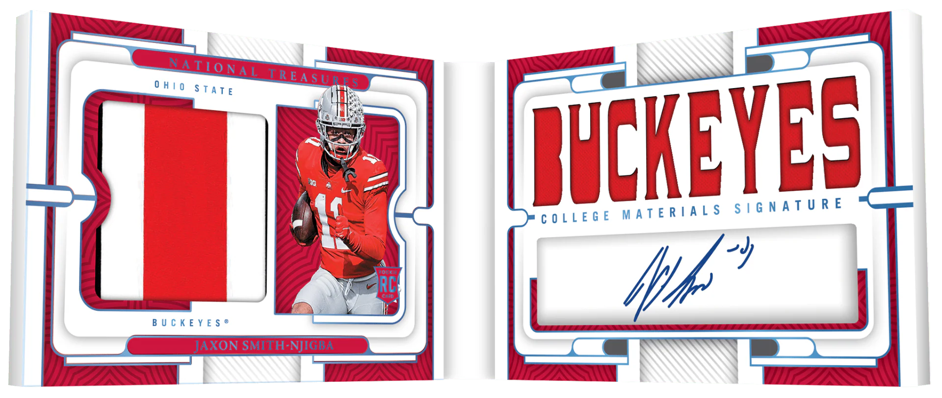 2023 Panini National Treasures Collegiate Football Hobby Box - Image 4