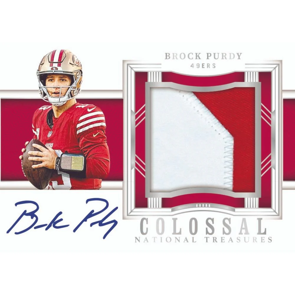 2023 Panini National Treasures Football Hobby Box - Image 2
