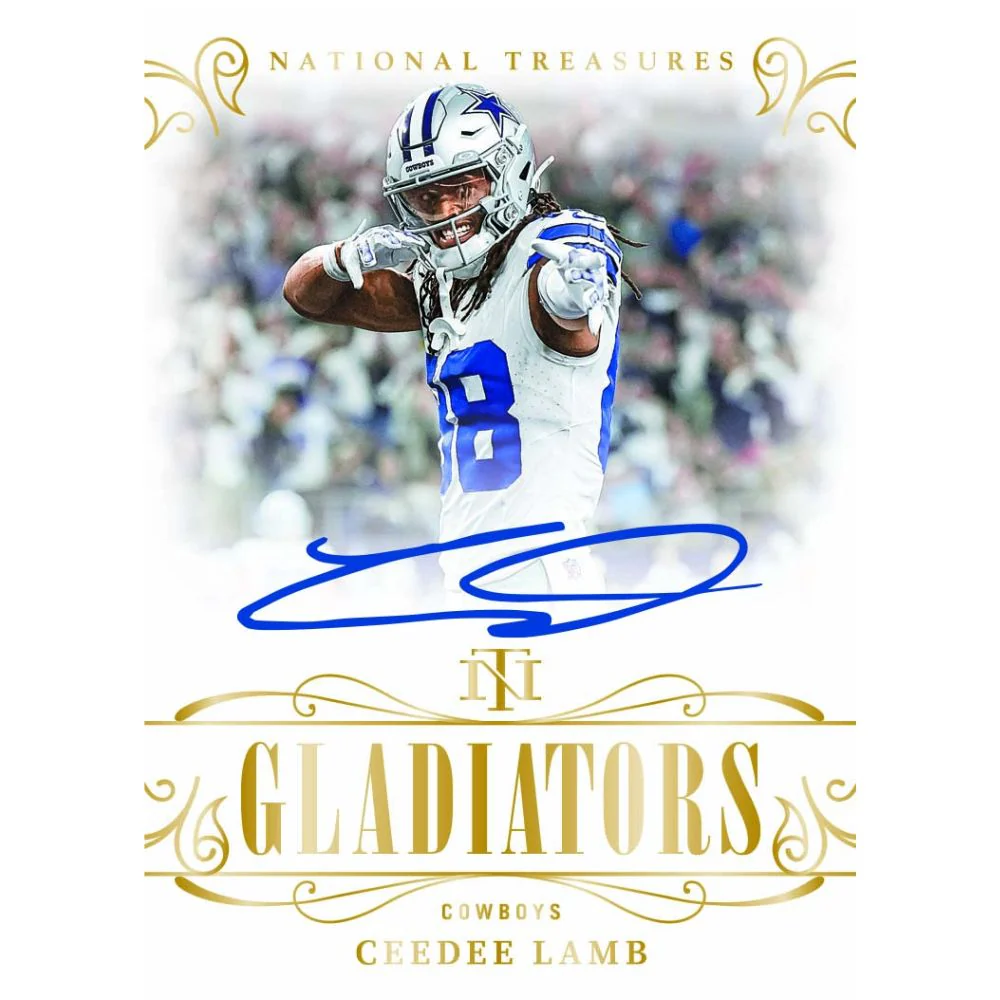 2023 Panini National Treasures Football Hobby Box - Image 3
