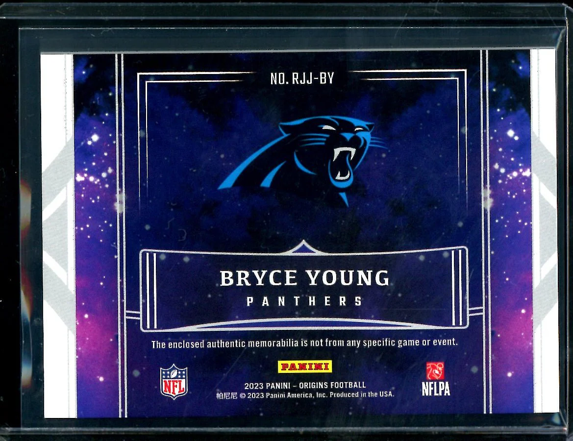 2023 Panini Origins Bryce Young Rookie Patch Red /99 Panthers - Image 2