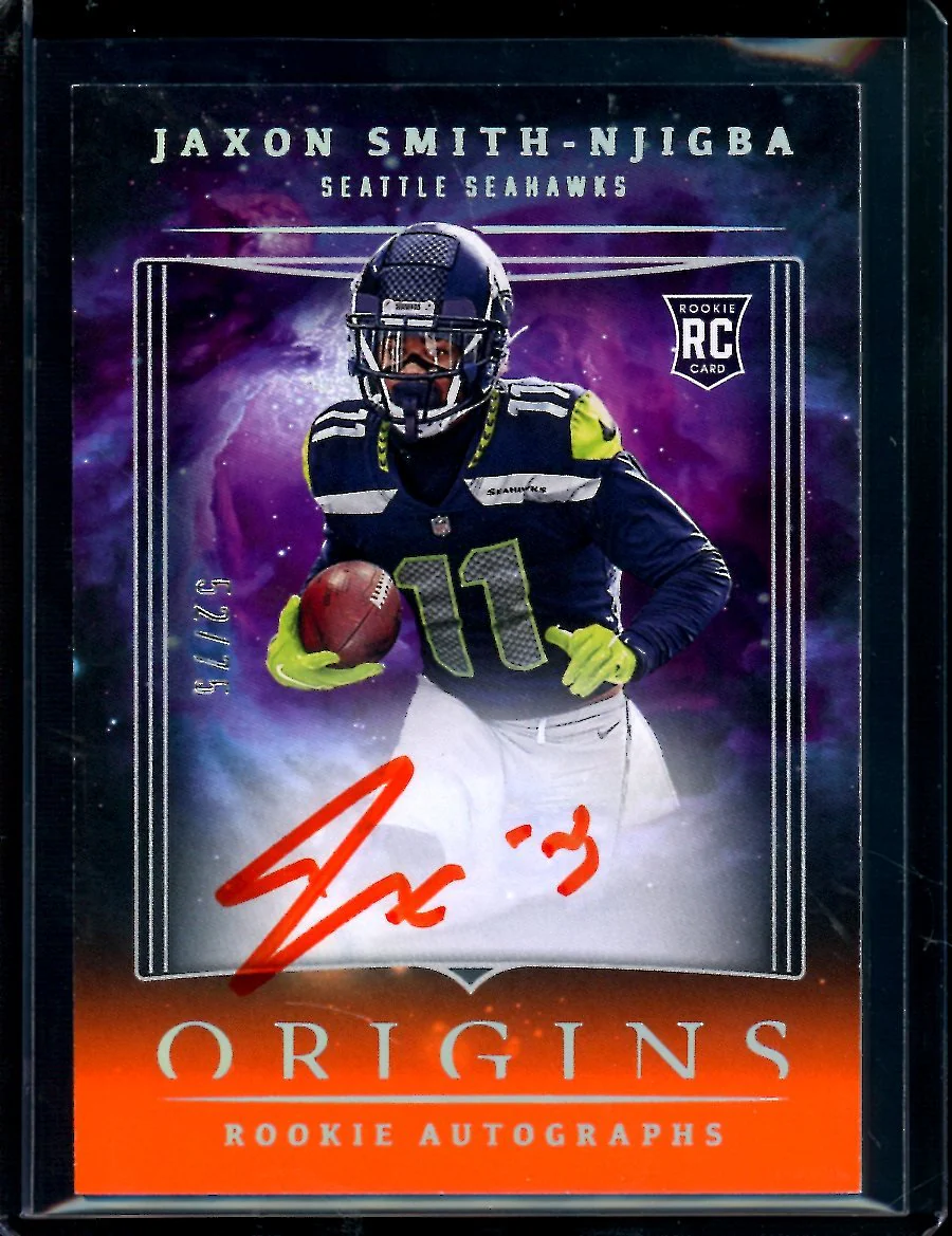 2023 Panini Origins Jaxon Smith-Njigba Rookie Autograph /75 Seahawks
