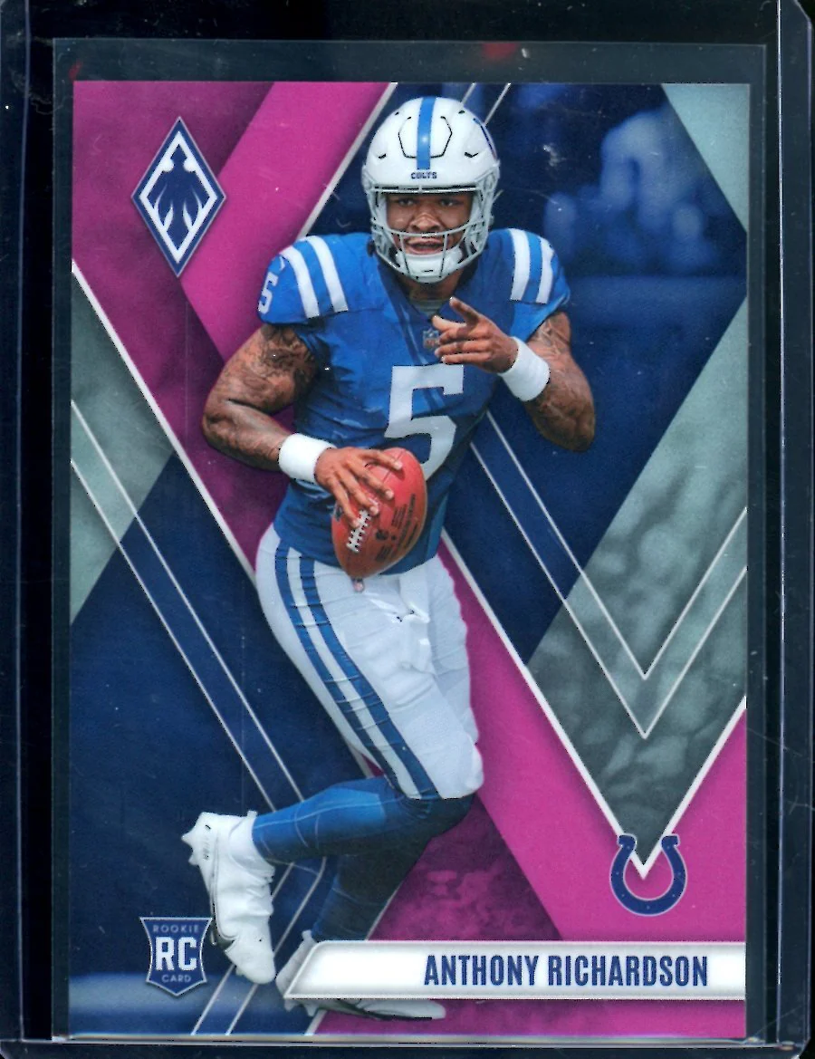 2023 Panini Phoenix Anthony Richardson Rookie Pink /199 Colts