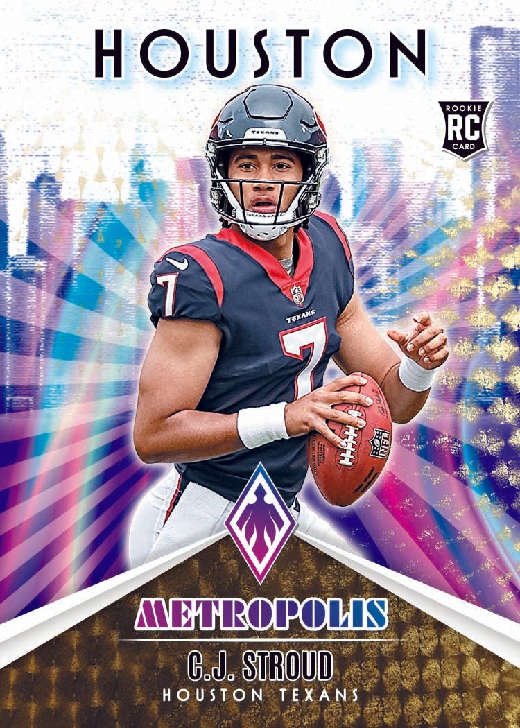 2023 Panini Phoenix Football Hybrid Hobby Box - Image 8