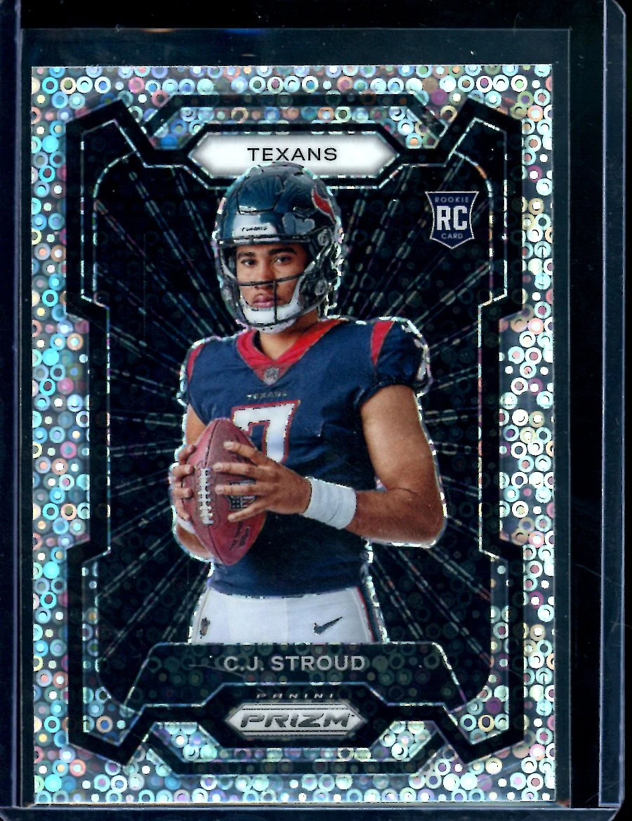 2023 Panini Prizm C.J. Stroud Rookie Disco Variation Texans