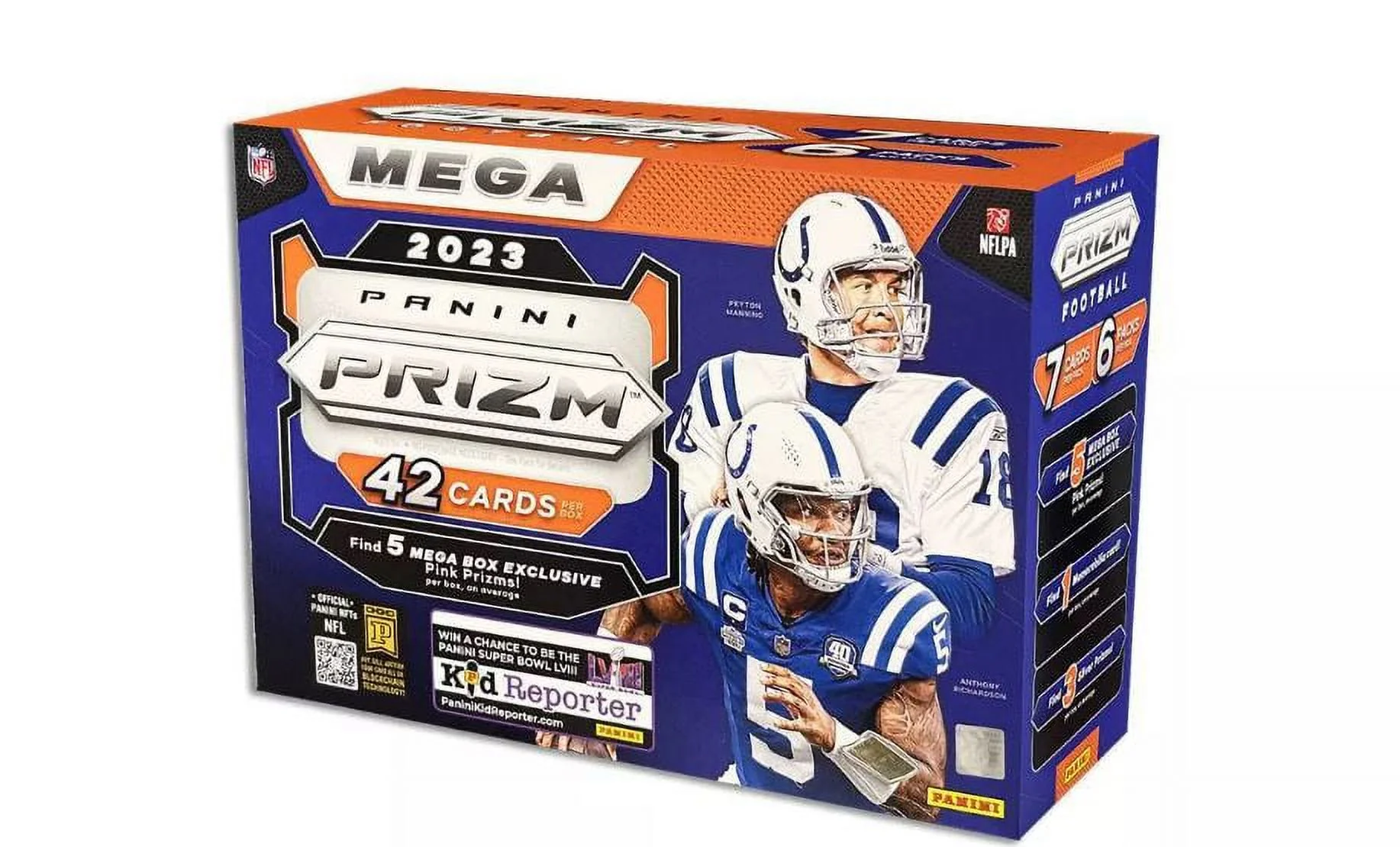 2023 Panini Prizm Football Pink Prizm Mega Box