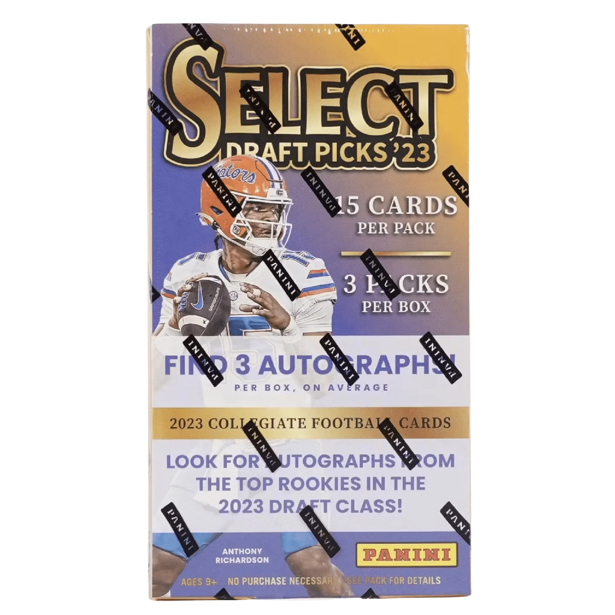 2023 Panini Select Draft Picks Football Hobby Box