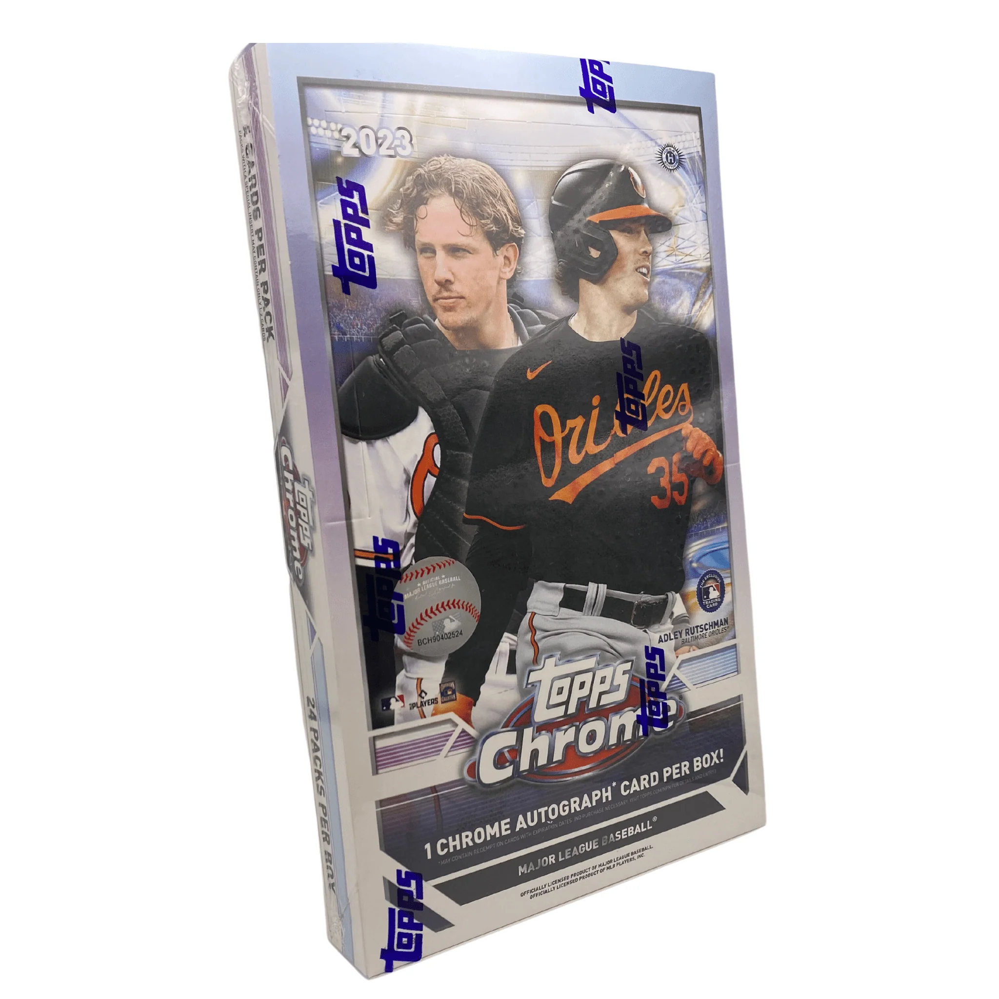 2023 Topps Chrome Baseball Hobby Box - Image 2