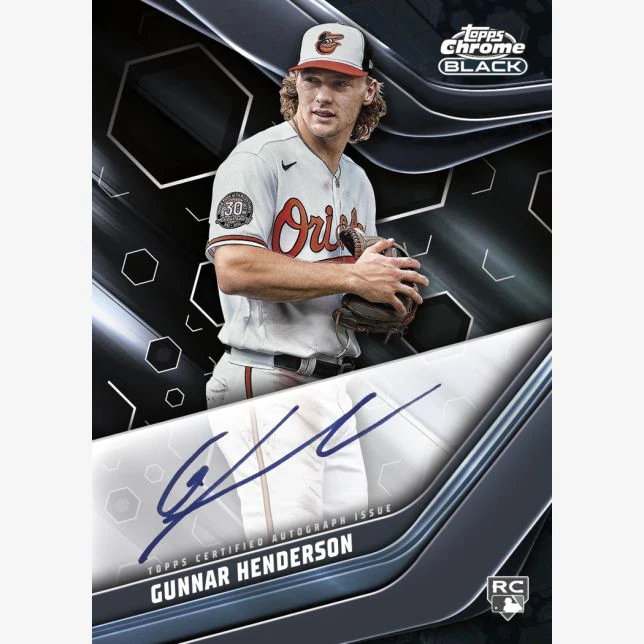 2023 Topps Chrome Black Baseball Hobby Box - Image 5