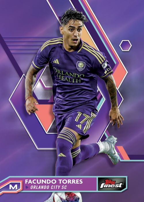 2023 Topps Finest MLS Soccer Hobby Box - Image 6