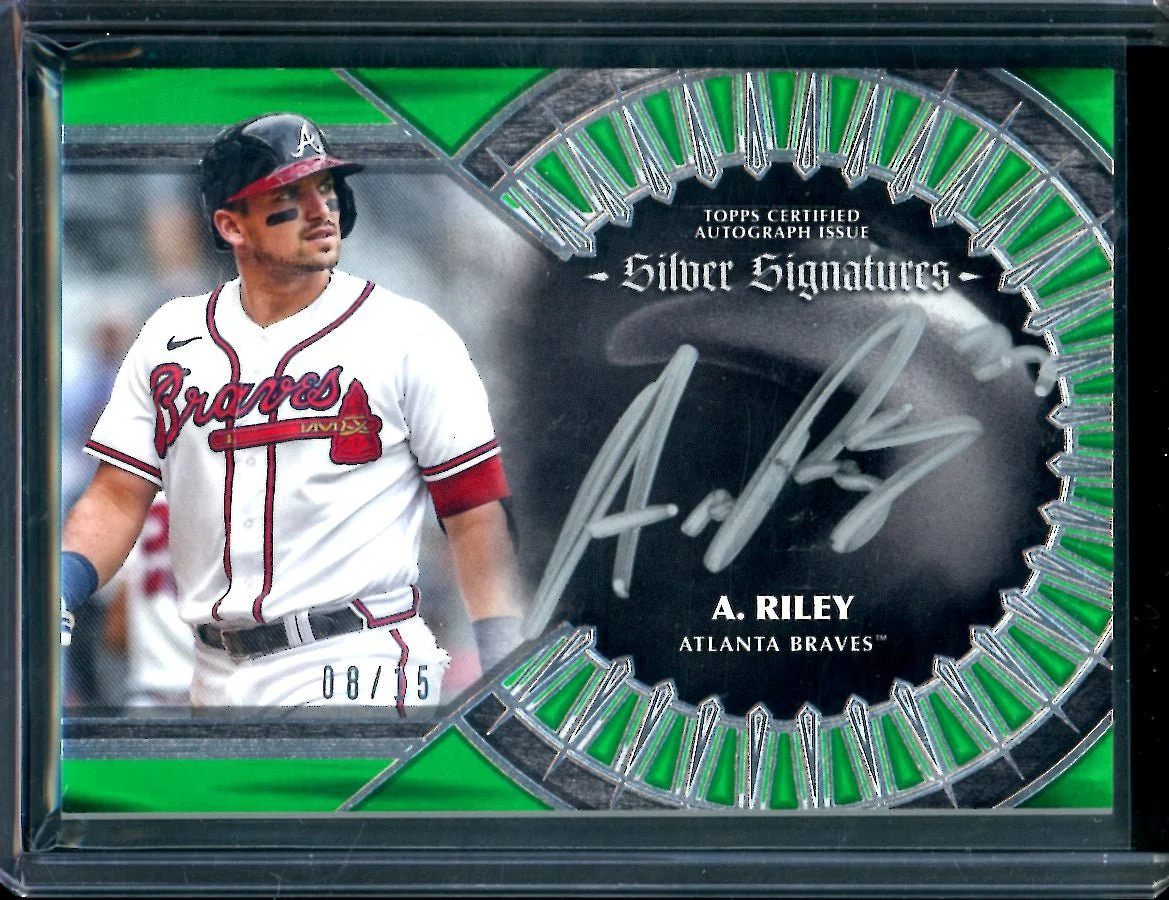 2023 Topps Five Star Austin Riley Silver Signatures Auto /15 Braves
