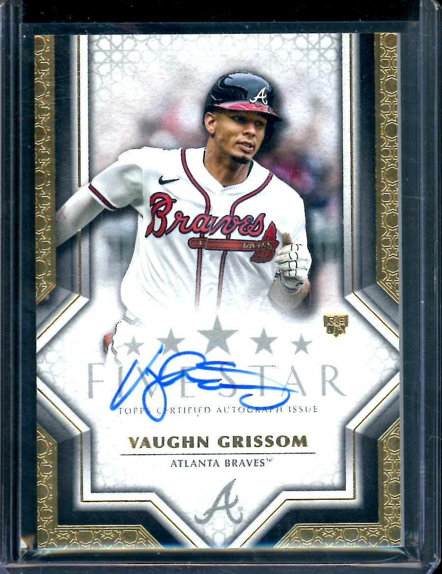 2023 Topps Five Star Vaughn Grissom Rookie Auto Braves
