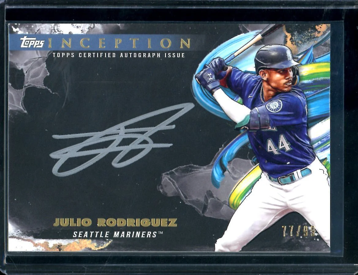 2023 Topps Inception Julio Rodriguez Auto /99 Mariners