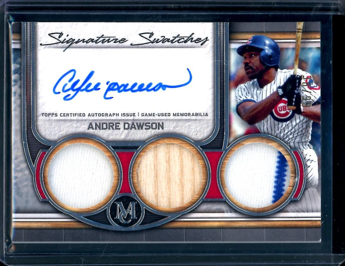 2023 Topps Museum Andre Dawson Signature Swatches Patch Auto /99 Cubs