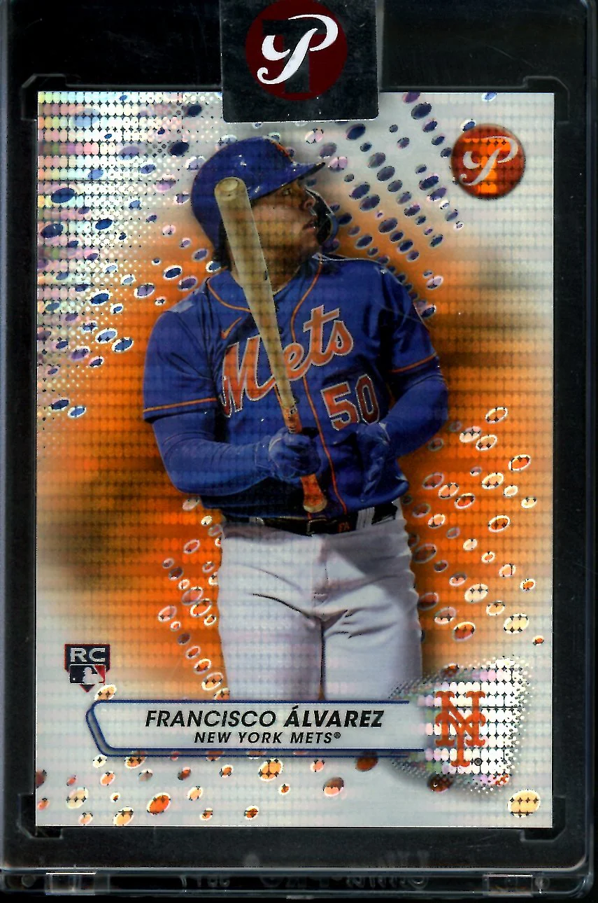 2023 Topps Prestine Francisco Alvarez Rookie Orange /25 Mets