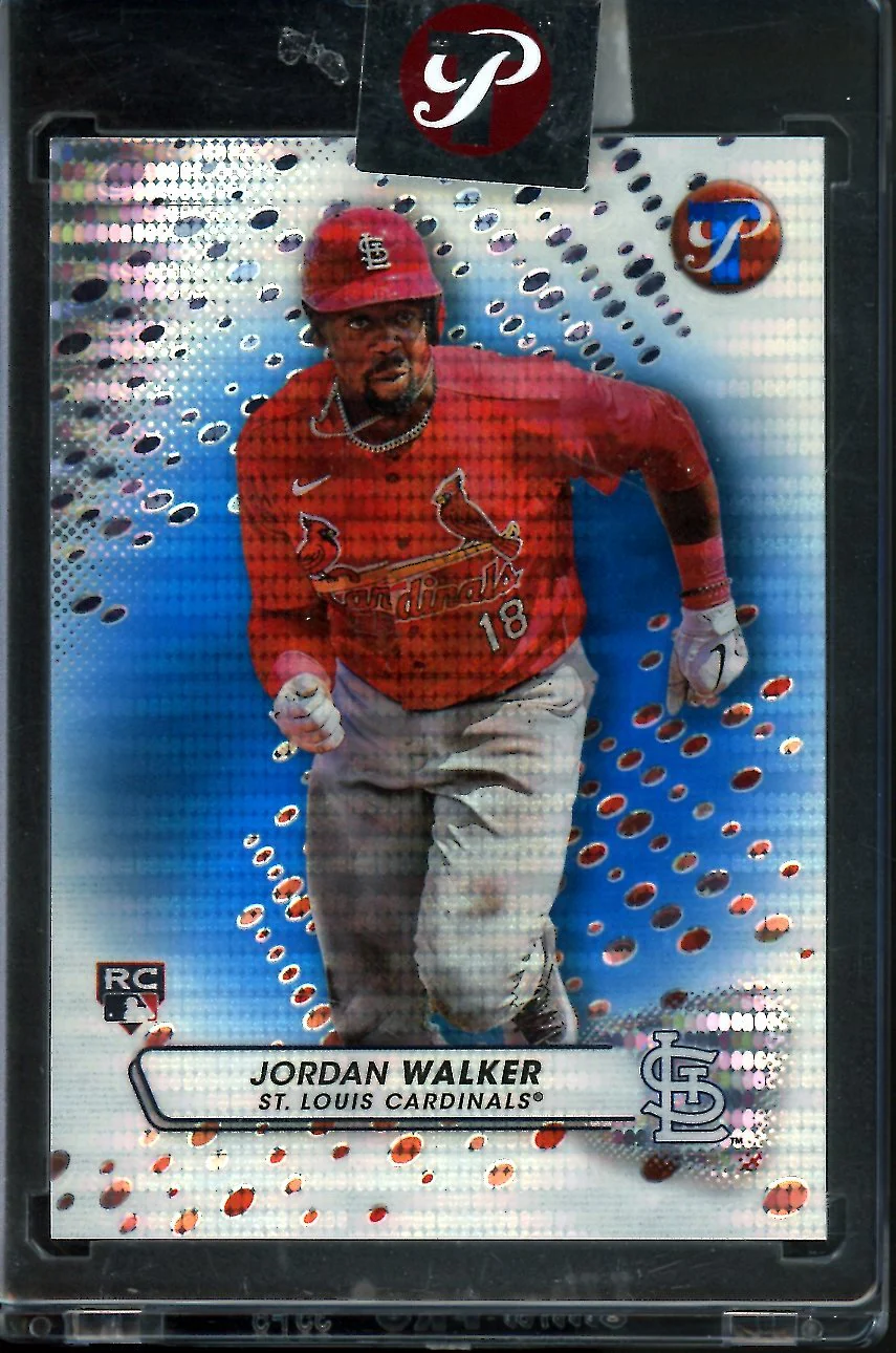 2023 Topps Prestine Jordan Walker Rookie Blue /75 Cardinals