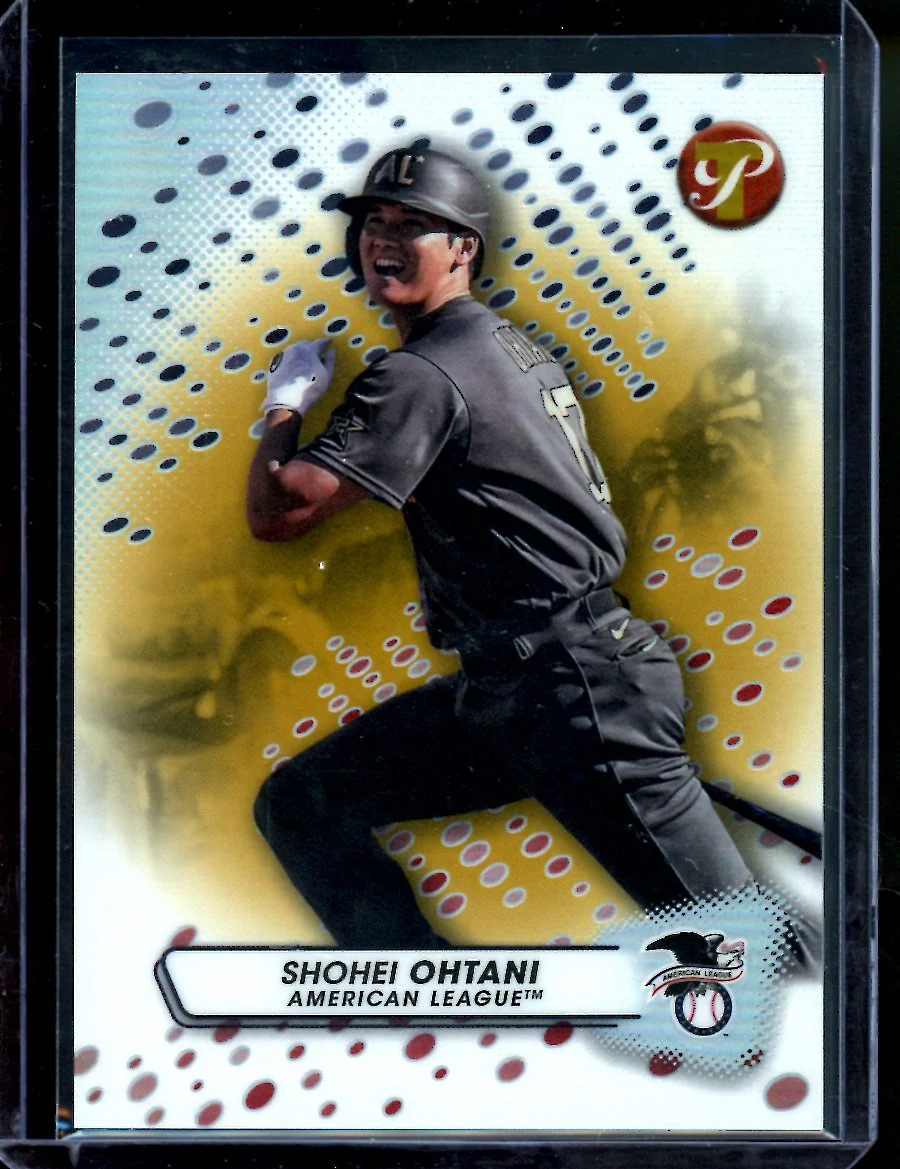 2023 Topps Prestine Shohei Ohtani American League Gold /50 Angels