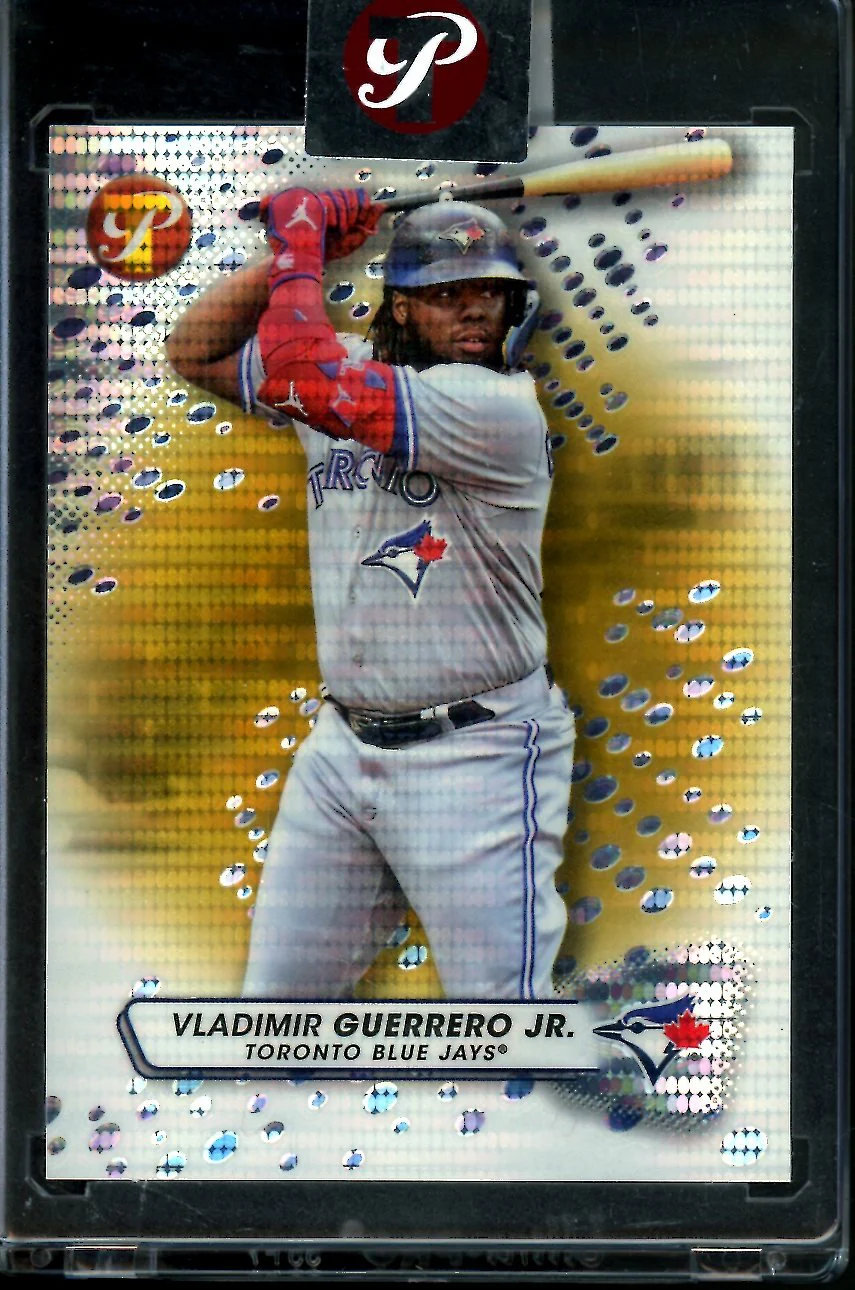 2023 Topps Pristine Vladimir Guerrero Jr. Gold /50 Blue Jays