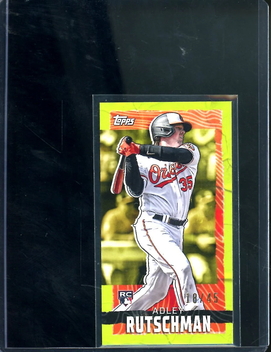 2023 Topps Rip Adley Rutschman Rookie Mini /45 Orioles