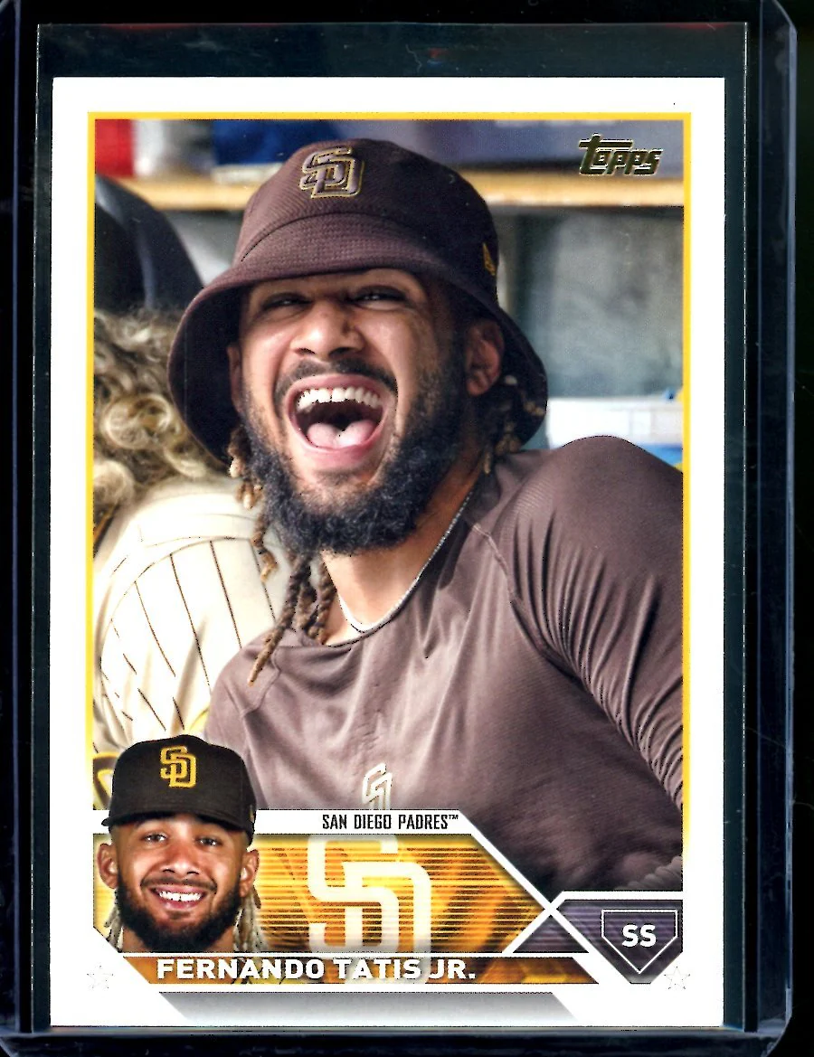 2023 Topps Series 1 Fernando Tatis Jr. Gold Mirror SSP Padres