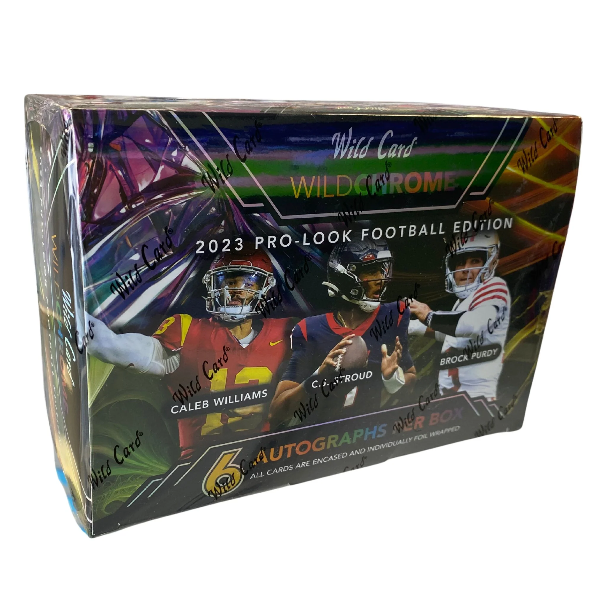 2023 Wild Card Wildchrome Pro-Look Football Edition Box